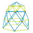 Lifetime Kid's Outdoor 7 ft. 3 in. H and 7 ft. 9 in. W Metal Climbing Tower, Blue and Lime Green (90994)