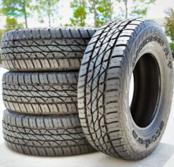 Set of 4 Accelera Omikron A/T 235/75R15 116/113Q E 10 Ply All Terrain Light Truck Tires
