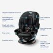 Graco Turn2Me 3-in-1 Rotating Convertible Car Seat, Cambridge, Featuring Headrest and Harness Adjust, Easy Installation and Steel Reinforced Frame Graco Turn2Me 3-in-1 Rotating Convertible Car Seat, Cambridge, Featuring Headrest and Harness Adjust, Easy Installation and Steel Reinforced Frame