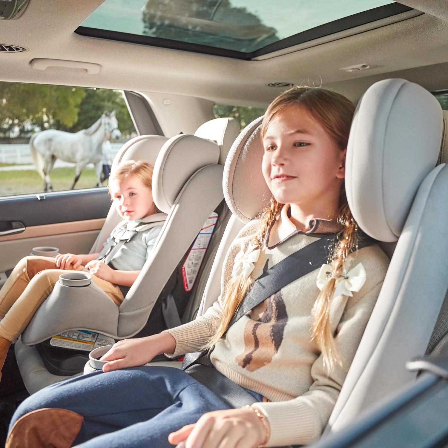 Maxi-COSI Pria All-in-One Convertible Car Seat, Infant to Toddler Car Seat, Easy-Install Harness, Machine-Washable Cover, 5-100 lbs, SeaDrift Maxi-COSI Pria All-in-One Convertible Car Seat, Infant to Toddler Car Seat, Easy-Install Harness, Machine-Washable Cover, 5-100 lbs, SeaDrift