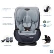 Maxi-COSI Pria All-in-One Convertible Car Seat, Infant to Toddler Car Seat, Easy-Install Harness, Machine-Washable Cover, 5-100 lbs, Sea Scape