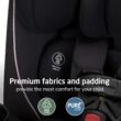 Maxi-Cosi Pria Max 3-in-1 Convertible Car Seat, Infant to Toddler Car Seat, ClipQuick Magnetic Chest Clip, Quick-Install Latch, Machine-Washable Cover, 5-100 lbs, Caspian Caviar