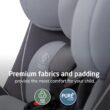 Maxi-Cosi Pria Max 3-in-1 Convertible Car Seat, Infant to Toddler Car Seat, ClipQuick Magnetic Chest Clip, Quick-Install Latch, Machine-Washable Cover, 5-100 lbs, Escargot