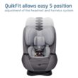 Maxi-Cosi Pria Max 3-in-1 Convertible Car Seat, Infant to Toddler Car Seat, ClipQuick Magnetic Chest Clip, Quick-Install Latch, Machine-Washable Cover, 5-100 lbs, Escargot