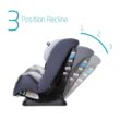 Maxi-Cosi Pria All-in-One Convertible Car Seat, Rear Facing Car Seat for Infants from 4-40 lbs, Forward Facing Car Seat up to 100 lbs in Booster Seat Mode, Midnight Slate