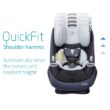 Maxi-Cosi Pria All-in-One Convertible Car Seat, Rear Facing Car Seat for Infants from 4-40 lbs, Forward Facing Car Seat up to 100 lbs in Booster Seat Mode, Midnight Slate
