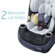 Maxi-Cosi Pria All-in-One Convertible Car Seat, Rear Facing Car Seat for Infants from 4-40 lbs, Forward Facing Car Seat up to 100 lbs in Booster Seat Mode, Midnight Slate