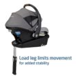 Maxi-Cosi's Mico Luxe+ Baby Car Seat: Infant Car Seat with Base and Versatile Baby Carrier Seat Functionality, Urban Wonder Maxi-Cosi's Mico Luxe+ Baby Car Seat: Infant Car Seat with Base and Versatile Baby Carrier Seat Functionality, Urban Wonder