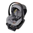 Maxi-Cosi's Mico Luxe+ Baby Car Seat: Infant Car Seat with Base and Versatile Baby Carrier Seat Functionality, Urban Wonder