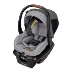 Maxi-Cosi's Mico Luxe+ Baby Car Seat: Infant Car Seat with Base and Versatile Baby Carrier Seat Functionality, Urban Wonder
