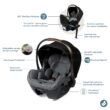 Maxi-Cosi Peri 180 Rotating Infant Car Seat, Baby Car Seat Rotating Carseat, Swivel Car Seat, Onyx Wonder