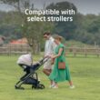 Maxi-Cosi Peri 180 Rotating Infant Car Seat, Baby Car Seat Rotating Carseat, Swivel Car Seat, Desert Wonder