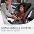 Britax One4Life Convertible Car Seat, 10 Years of Use from 5 to 120 Pounds, Converts from Rear-Facing Infant Car Seat to Forward-Facing Booster Seat, Machine-Washable Fabric, Onyx Stone