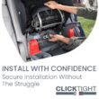 Britax Grow with You ClickTight Harness-2-Booster Car Seat, Cool Flow Gray