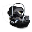 Britax Willow SC Infant Car Seat, Rear Facing Car Seat with Alpine Base, ClickTight Technology, RightSize System, Pindot Onyx