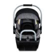 Britax Willow SC Infant Car Seat, Rear Facing Car Seat with Alpine Base, ClickTight Technology, RightSize System, Pindot Onyx