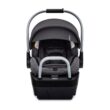 Britax Cypress Infant Car Seat, Rear Facing Car Seat with Alpine Base, ClickTight, Premium Fabrics, Ponte Stone