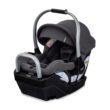 Britax Cypress Infant Car Seat, Rear Facing Car Seat with Alpine Base, ClickTight, Premium Fabrics, Ponte Stone