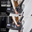 Britax Cypress Infant Car Seat, Rear Facing Car Seat with Alpine Base, ClickTight, Premium Fabrics, Ponte Glacier