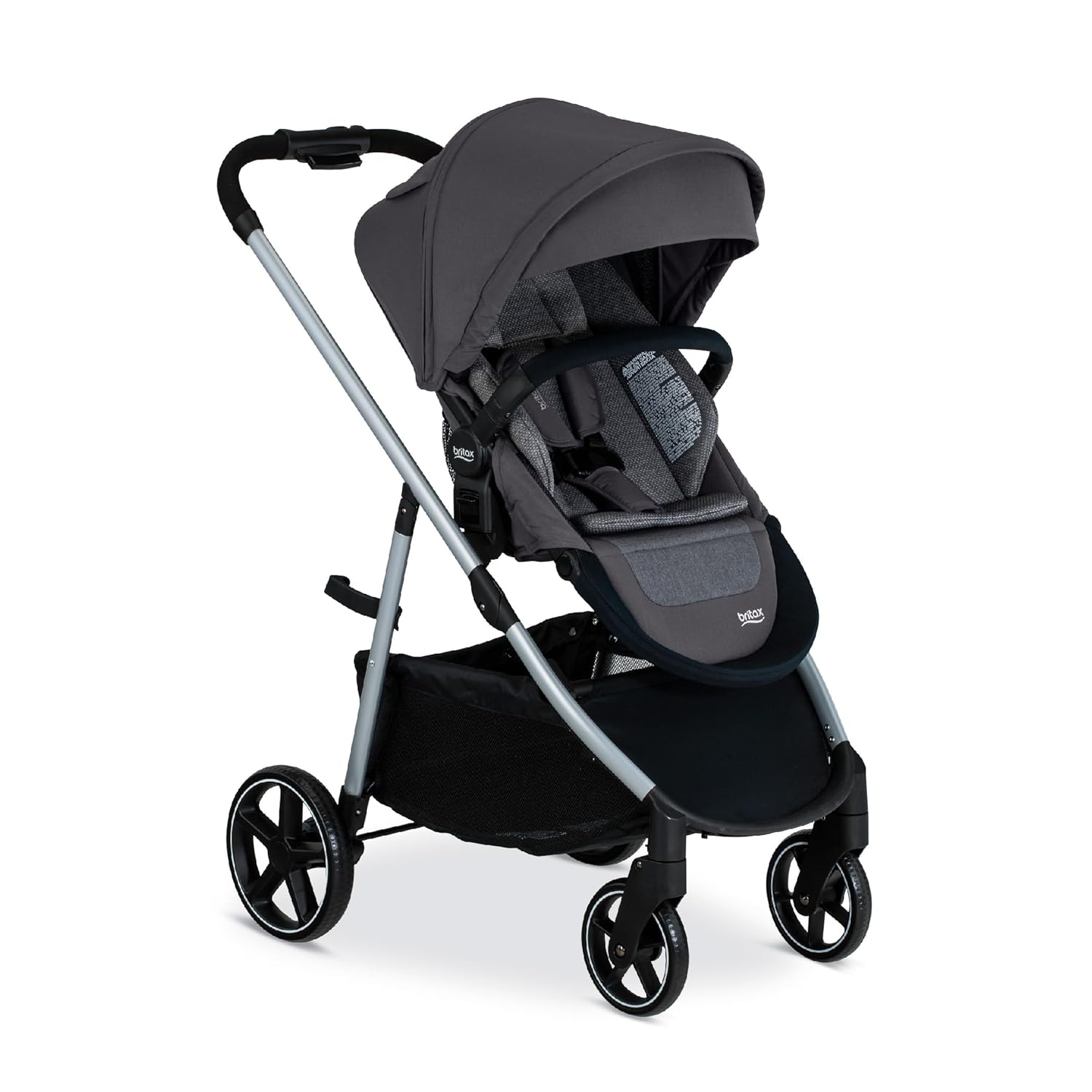 Britax Grove Modular Stroller, Lightweight Stroller with CozyFit Insert and Bumper Bar, 6 Ways to Ride, SafeWash, Pindot Stone Britax Grove Modular Stroller, Lightweight Stroller with CozyFit Insert and Bumper Bar, 6 Ways to Ride, SafeWash, Pindot Stone