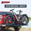 Young Electric Mate R Foldable Steel Hitch-Mount 2-Bike Rack, 200 lbs Capacity