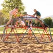 Lifetime Kid's Outdoor 5 ft. H x 10 ft. W Dome Climber, Red and Blue (101301)