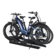 Young Electric Mate R Foldable Steel Hitch-Mount 2-Bike Rack, 200 lbs Capacity