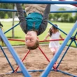 Lifetime Kid's Outdoor 5 ft. H x 10 ft. W Dome Climber, Red and Blue (101301)