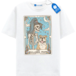 American Bulldog Mom Tarot Card T Shirt, Gift For Bulldog Mama