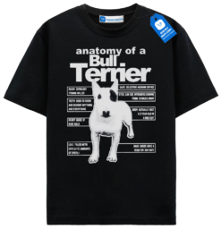 Anatomy Of A Bull Terrier T Shirt
