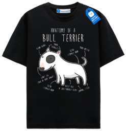 Anatomy Of A Bull Terrier T Shirt