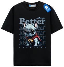 Better Together Dog Superhero T Shirt, Funny Dog Shirt
