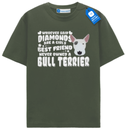 Bull Terrier Best Friend T Shirt, Perfect For Dog Lover