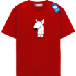 Bull Terrier Minimalist T Shirt, Simple Tee For Dog Mom, Dog Dad