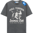 Bull Terrier Zoomies Club Tee, Halloween Shirt For Dog Lover