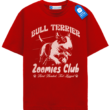 Bull Terrier Zoomies Club Tee, Halloween Shirt For Dog Lover