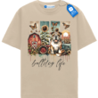 Bulldog Life Shirt, Bulldog Mom Shirt, Cute Farm Dog T Shirt, Country Sunflower Bulldog Lover Tee