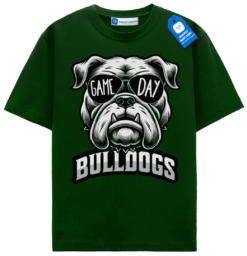 Bulldogs Game Day T Shirt, Dog Lover Gift