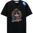Cat Face Shirt, Minimalist Cat Tee