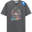 Cat Face Shirt, Minimalist Cat Tee