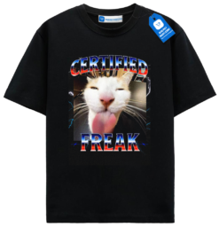 Certified Cat Tee, Funny Cat Shirt