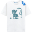 Chihuahua Cowboy Tee, Vintage Ufo Western Country Dog Lover T Shirt