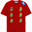 Colorful Parrot Crew Tee, Bird Lover Shirt