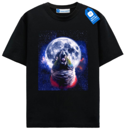 Cosmic Parrot T Shirt, Pet Lover Gift
