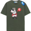 Cool Bull Terrier T Shirt, Funny Cartoon Dog Lover Tee, Stylish Bull Terrier Shirt