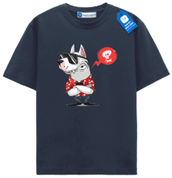 Cool Bull Terrier T Shirt, Funny Cartoon Dog Lover Tee, Stylish Bull Terrier Shirt