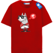 Cool Bull Terrier T Shirt, Funny Cartoon Dog Lover Tee, Stylish Bull Terrier Shirt