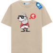 Cool Bull Terrier T Shirt, Funny Cartoon Dog Lover Tee, Stylish Bull Terrier Shirt