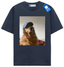 Cool Cap Golden Retriever Tee