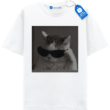 Cool Cat Sunglasses Tee, Cat Lover Shirt